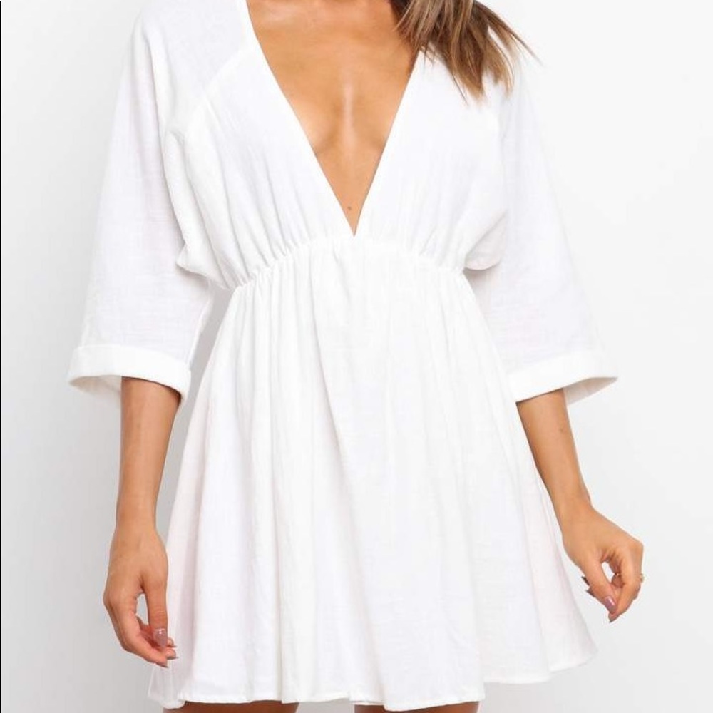 White Petal & Pup dress